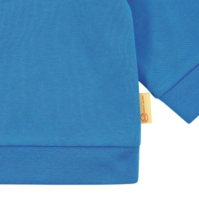 Sweatshirt, mittelblau für Jungs