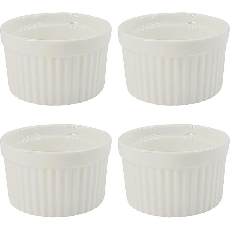 Cuisine Ramekin 4-pk 9 cm hvit