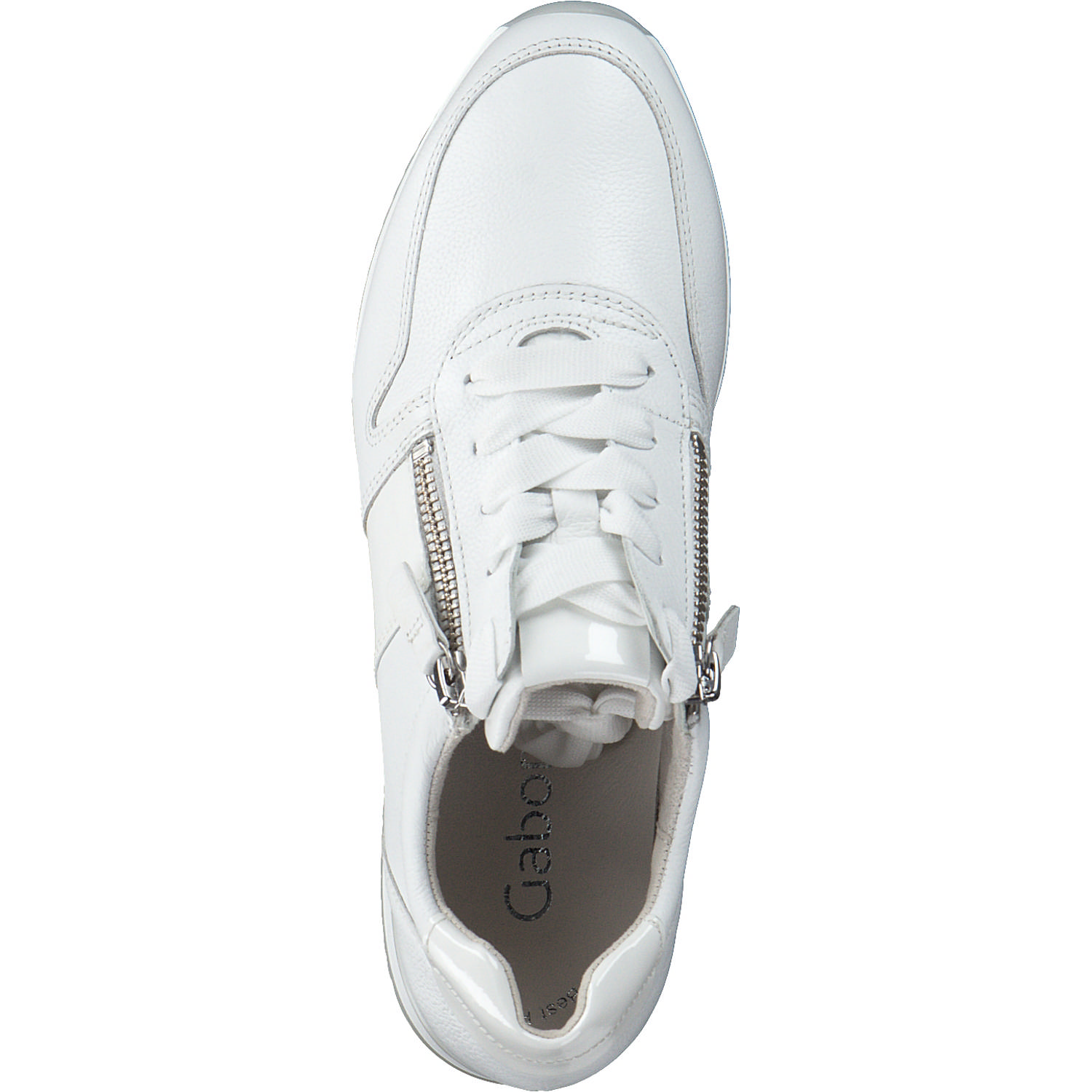 Gabor 63.420, Sneakers Low, Damen, Weiß