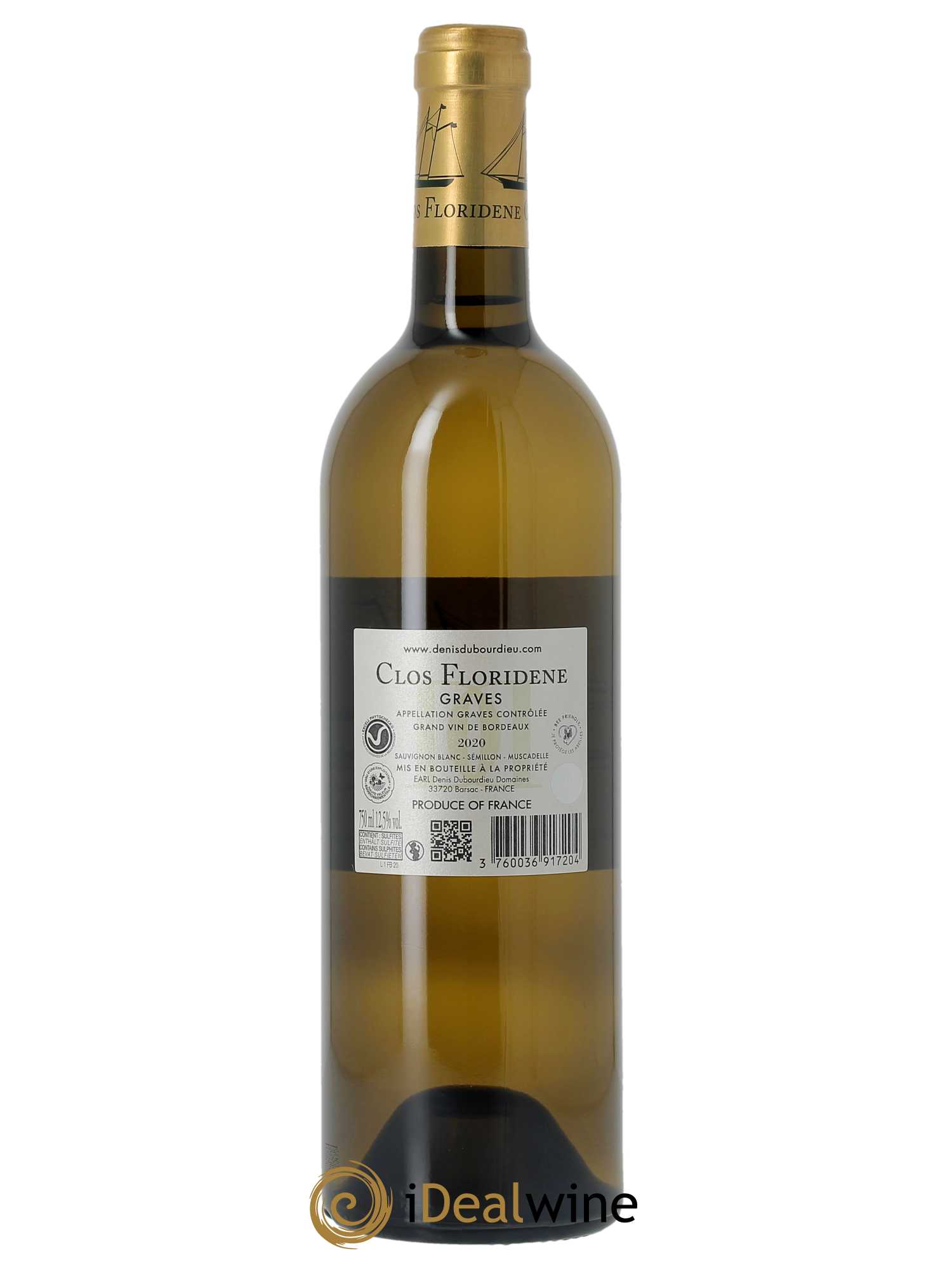 Clos Floridène  2020 - Lot de 1 Bouteille