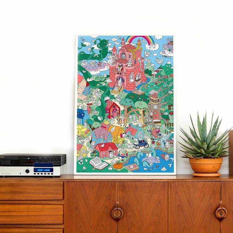 Poster & stickers Fantastic - OMY