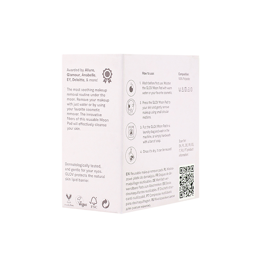 glov Moon Pads original 5-pack Disques cosmétiques réutilisables  MoonPads