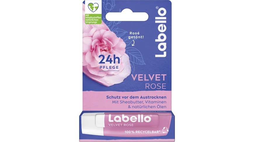 Labello Lippenpflege Velvet Rose 5.5 g