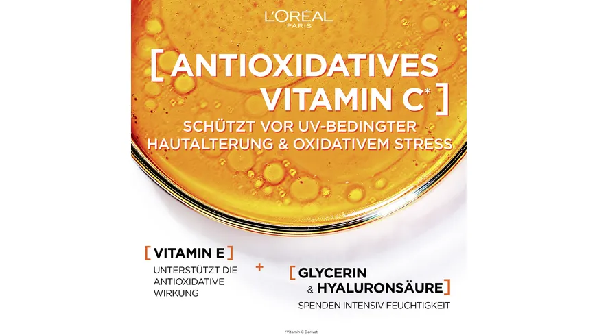 L'Oréal Paris RevitaLift Vitamin C UV-Fluid LSF50+ 50 ml