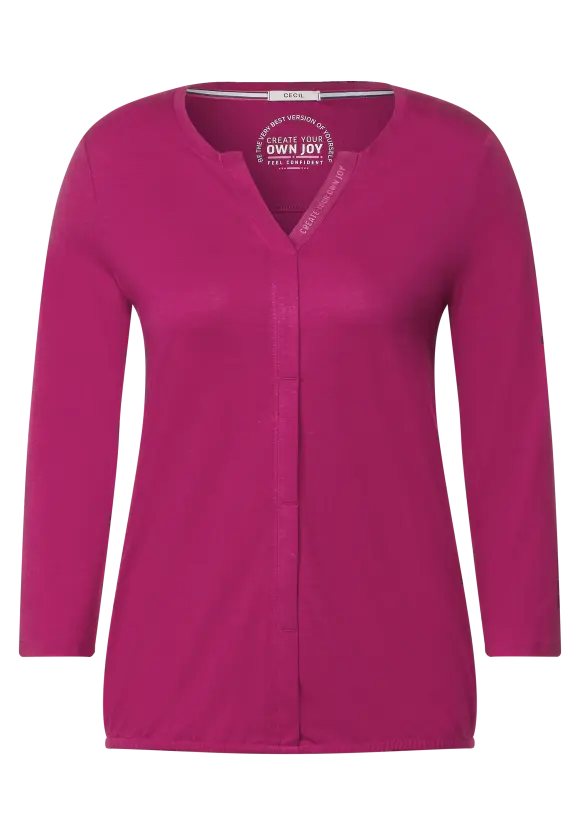 CECIL Tunikashirt in Unifarbe