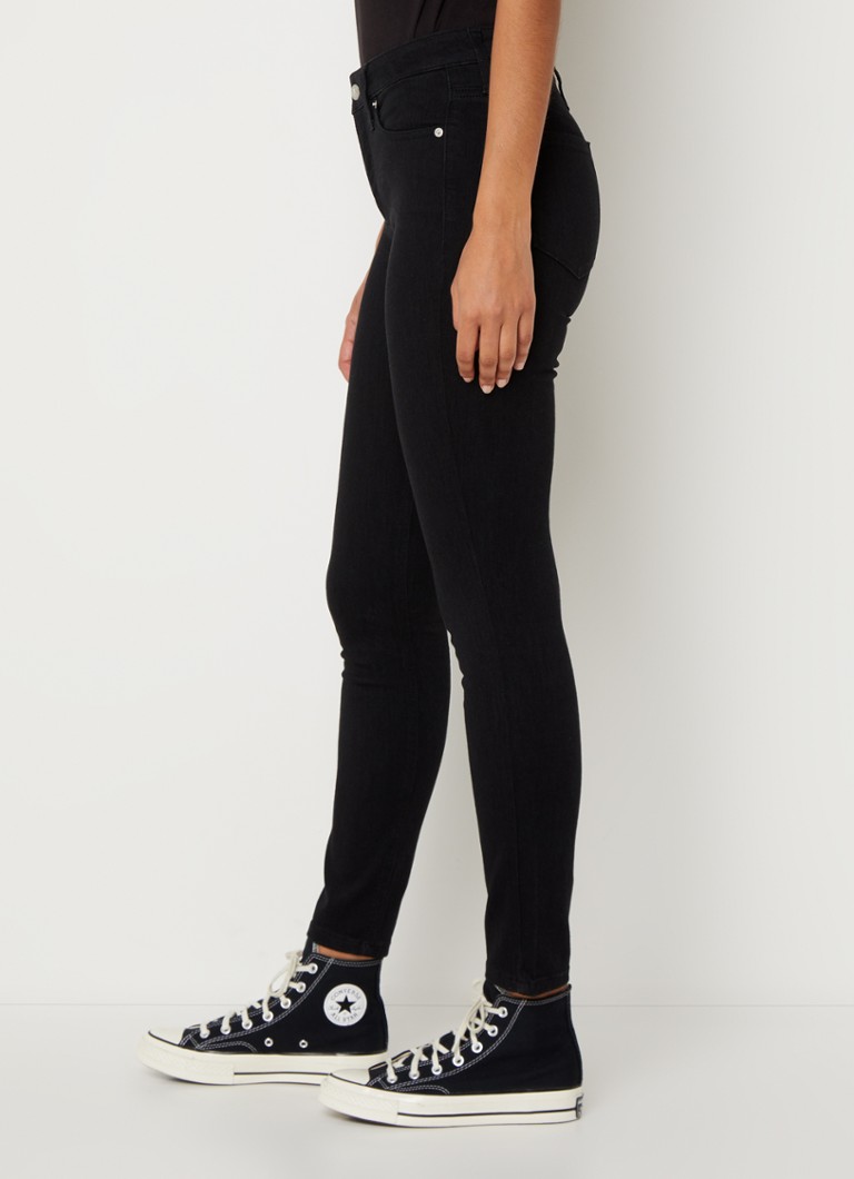 Jeans skinny a vita media Calvin Klein in lavaggio colorato