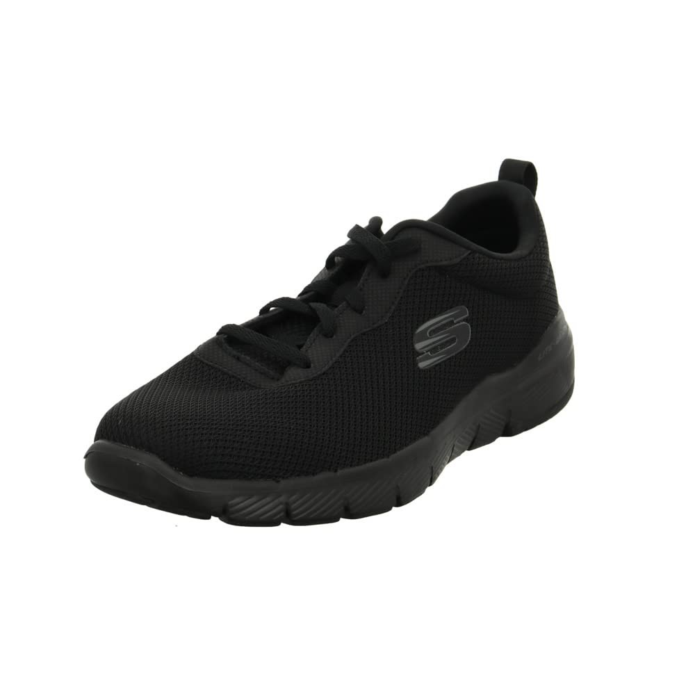 SKECHERS Freizeit Schnürer schwarz FLEX ADVANTAGE 3.0