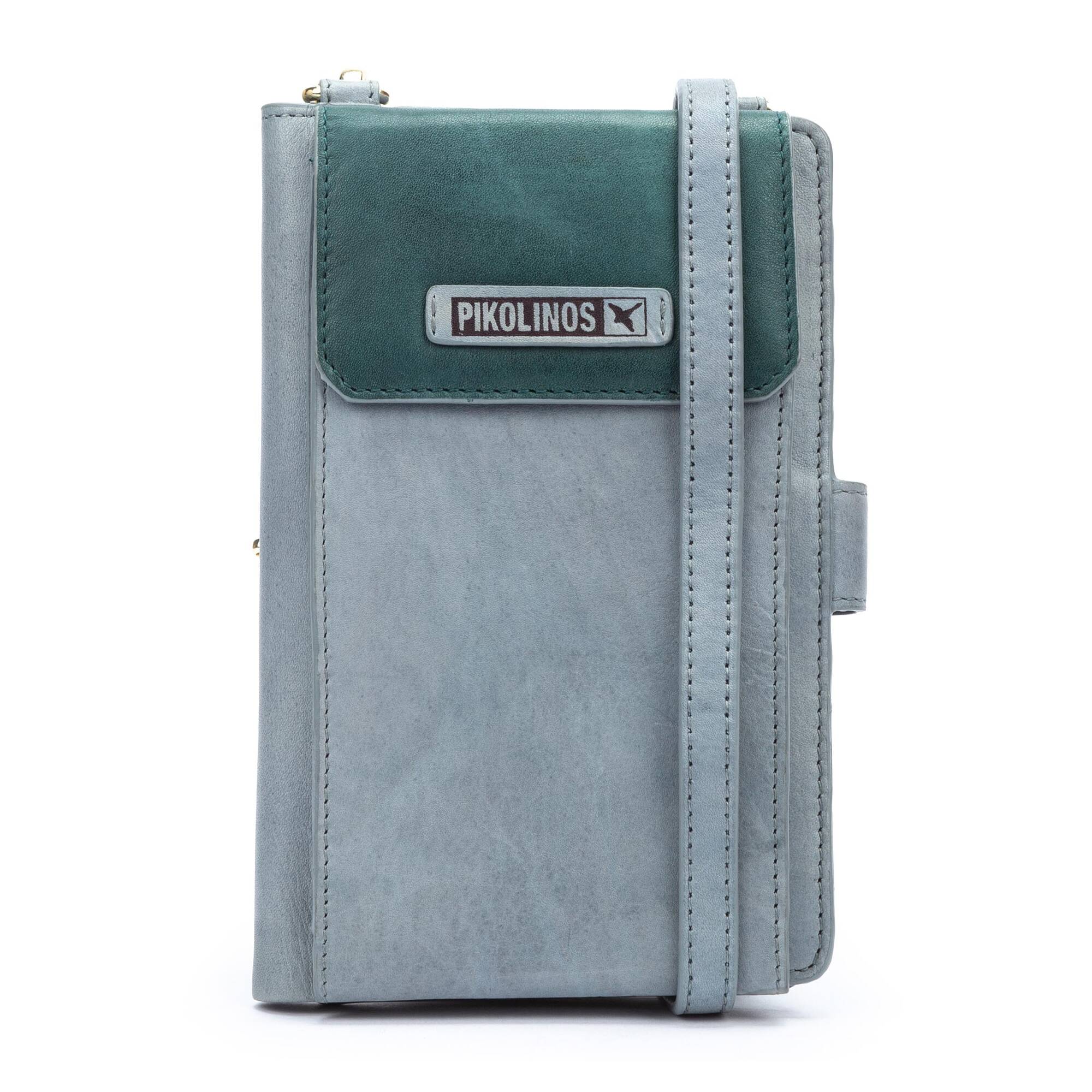 Etui na telefon komórkowy z portfelem damskim - DENIM