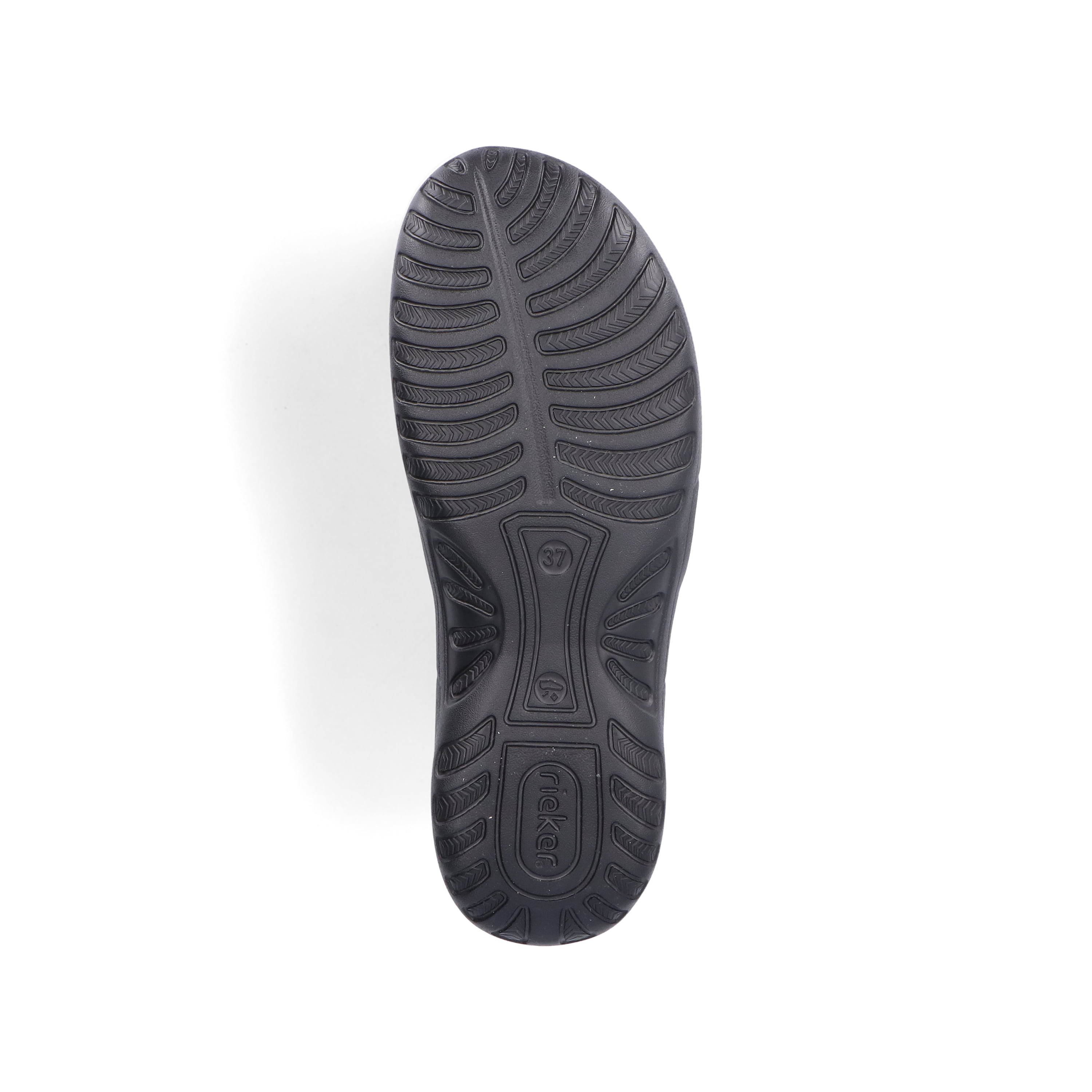 Rieker Damen Riemchensandalen glanzschwarz