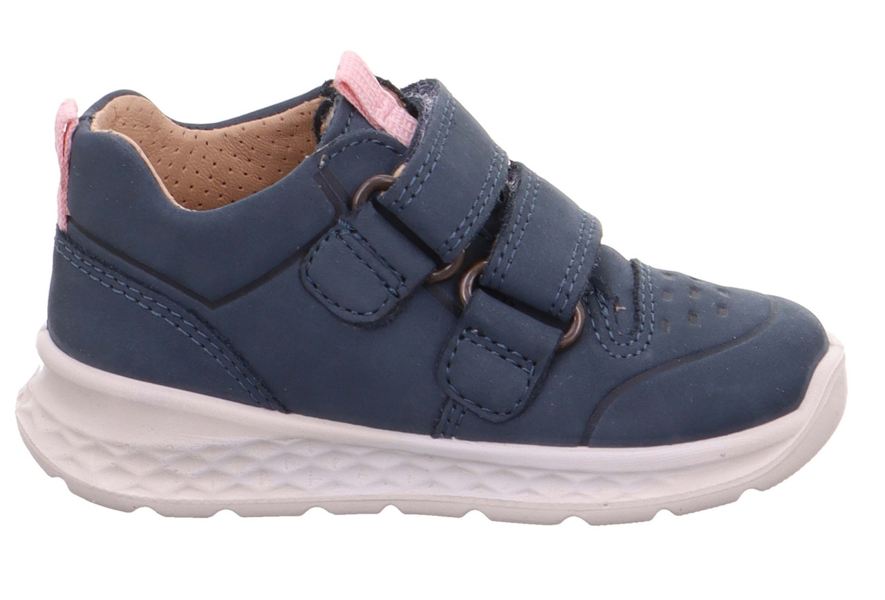 BREEZE - Blau/Rosa Sneaker low mit Klettverschluss