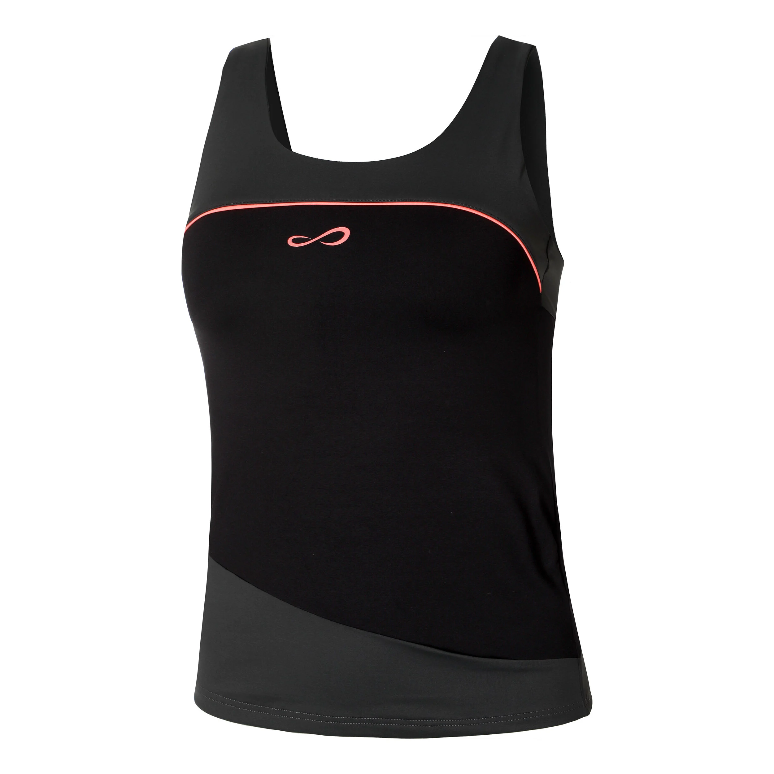 Curve Tank-Top Damen - Dunkelgrau