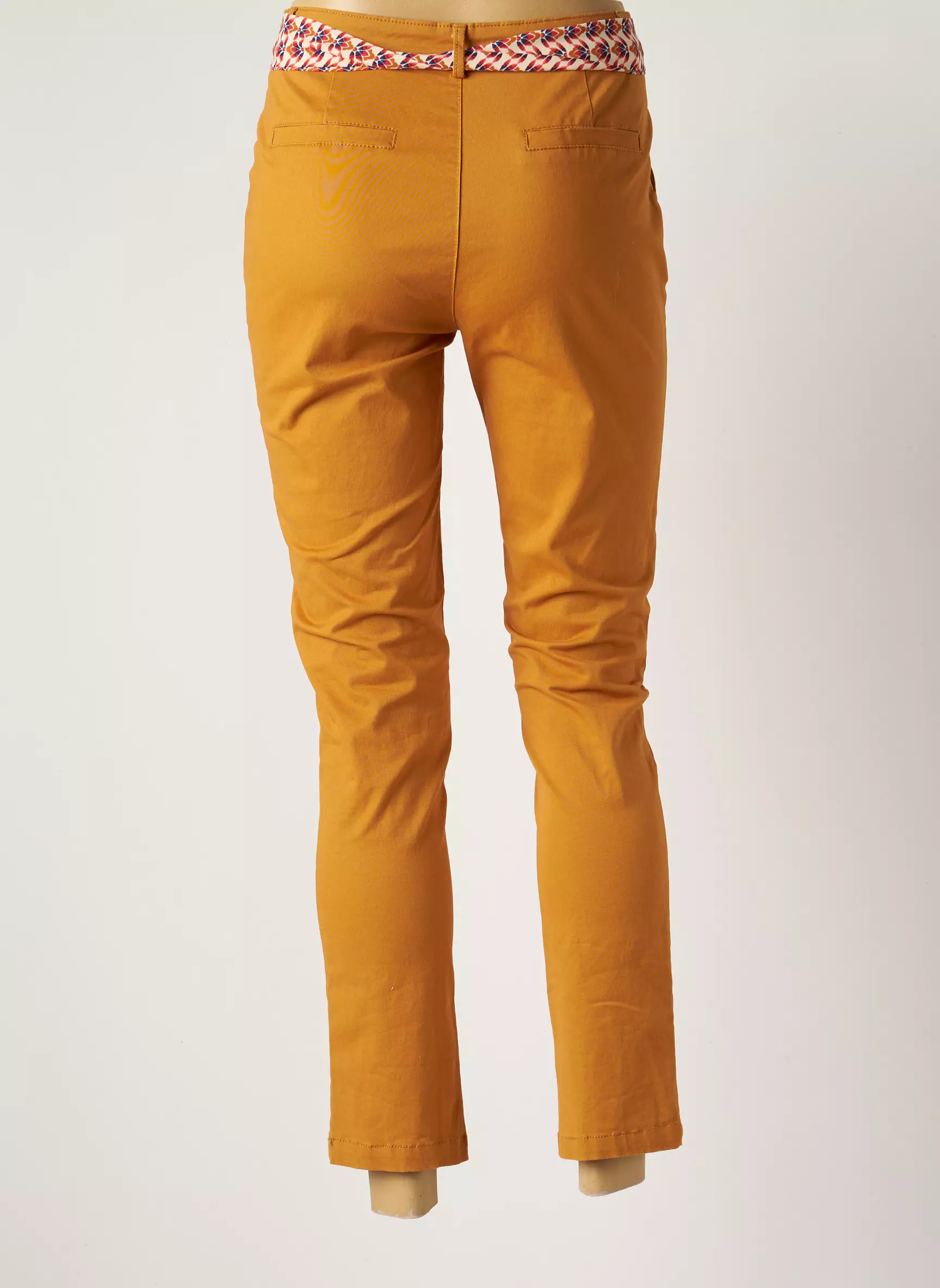 Sarah John Pantalon7 8 Femme couleur marron