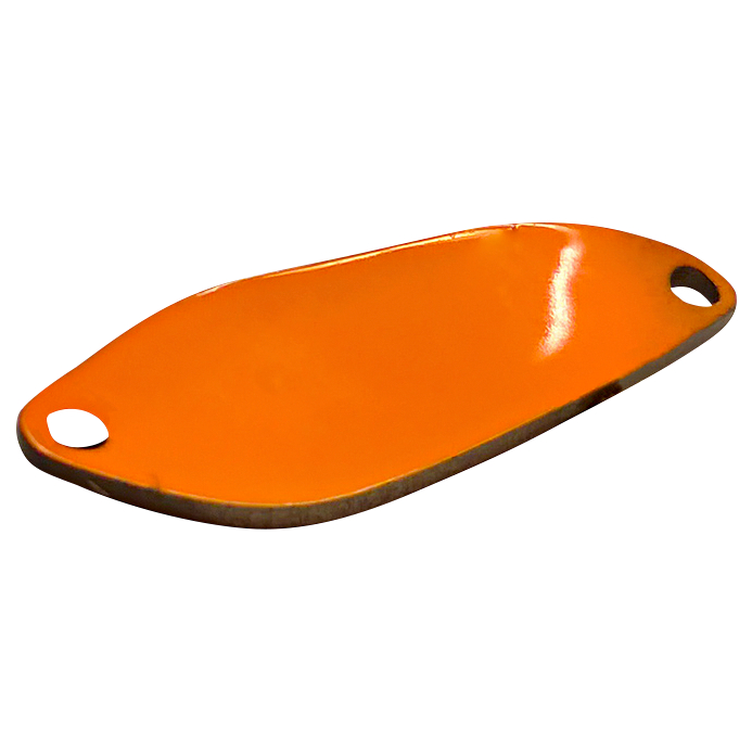 FTM Trout Spoon Strike (2,1 g, Schwarz/Orange UV)