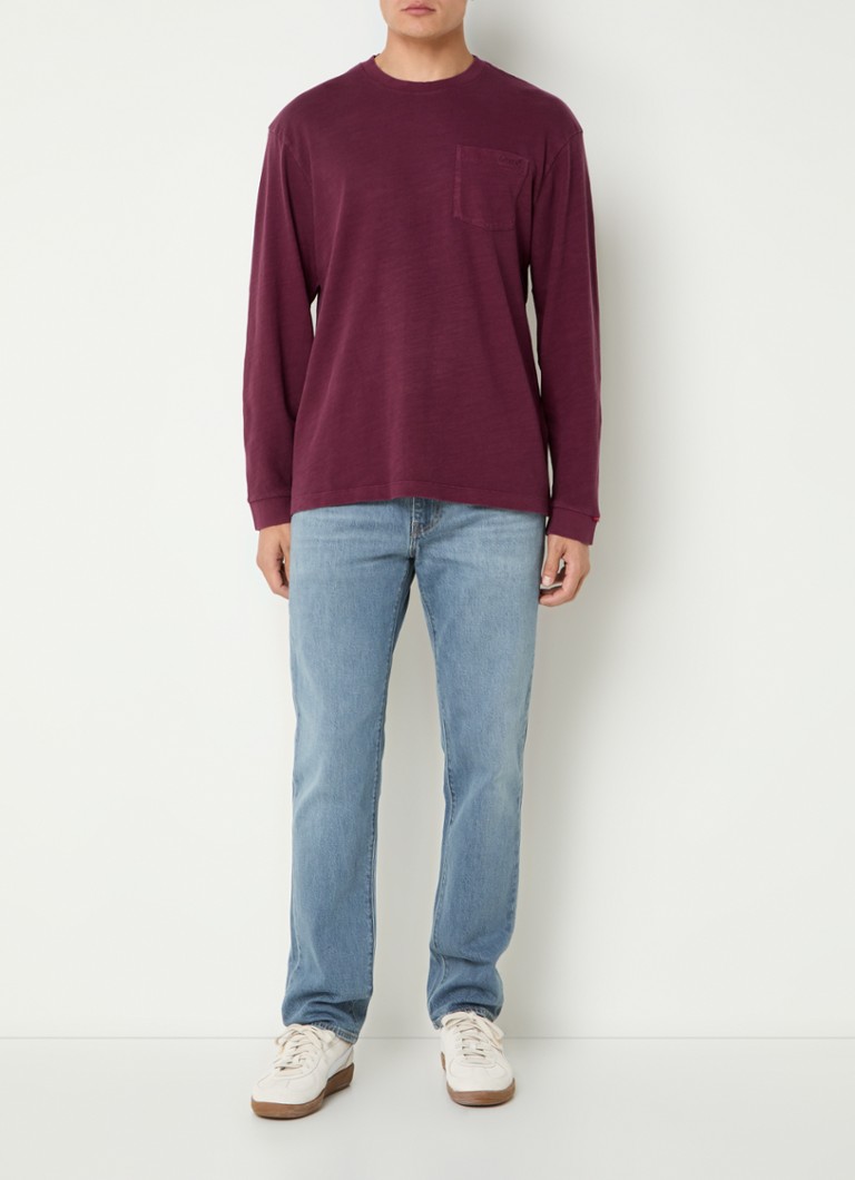 Levi's tričko s dlouhým rukávem a náprsní kapsou