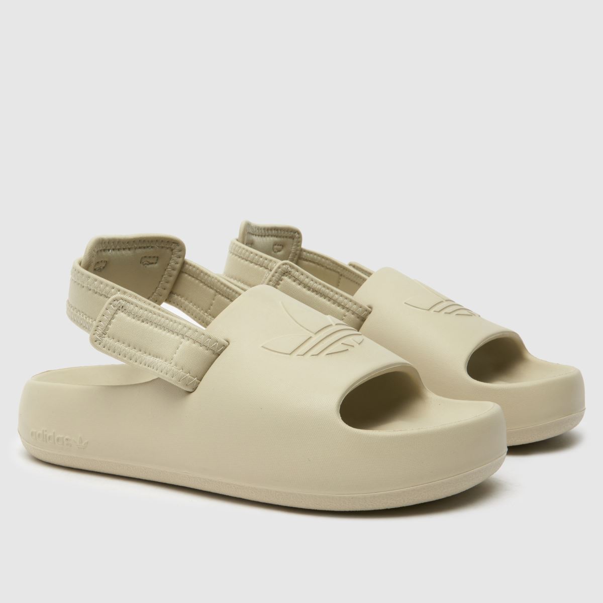 adidas beige adifom adilette ungdomssandaler