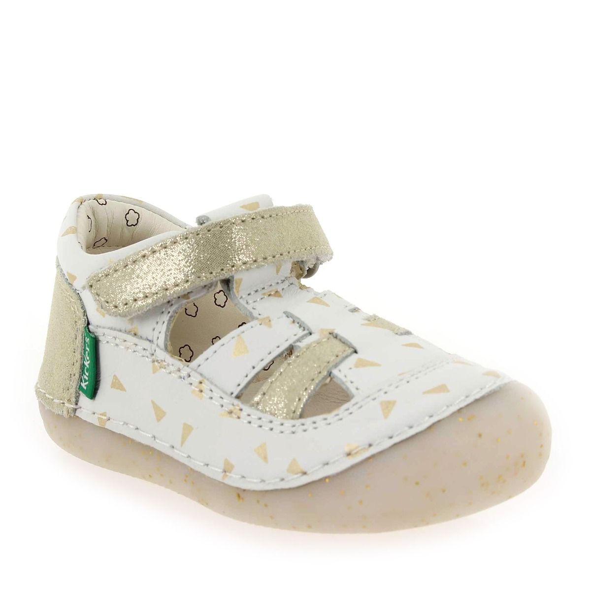 Kickers  SUSHY E23 - Blanc Or