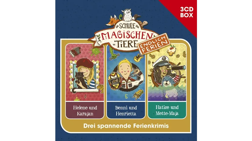 Endlich Ferien-3-CD Hörspielbox Vol.2