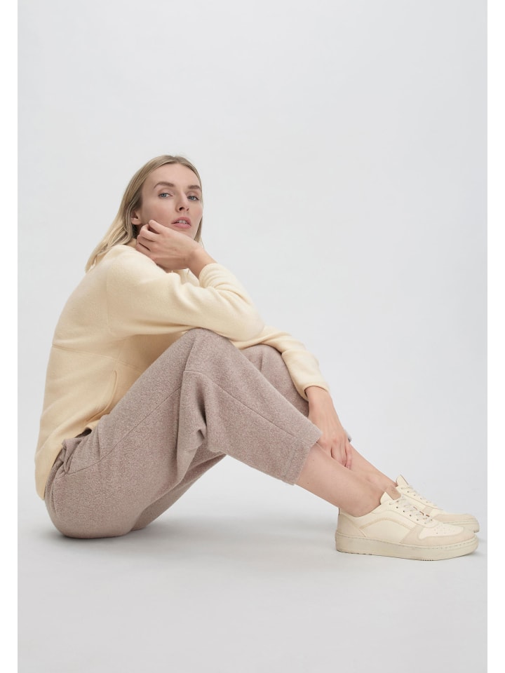 Hessnatur Fleece-Hose in mandelbraun günstig kaufen