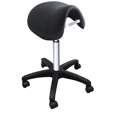 Comair - Rollhocker Fortuna schwarz 57/83cm