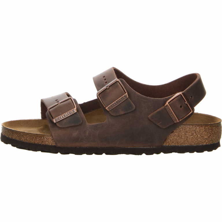 BIRKENSTOCK Komfort Sandalen braun Milano BS