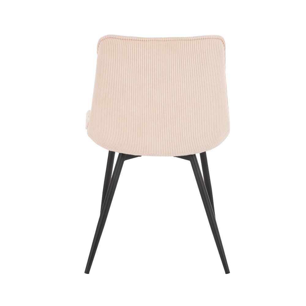 Home Deluxe HOME DELUXE Polsterstuhl Esszimmer 2er Set IKALO – Creme