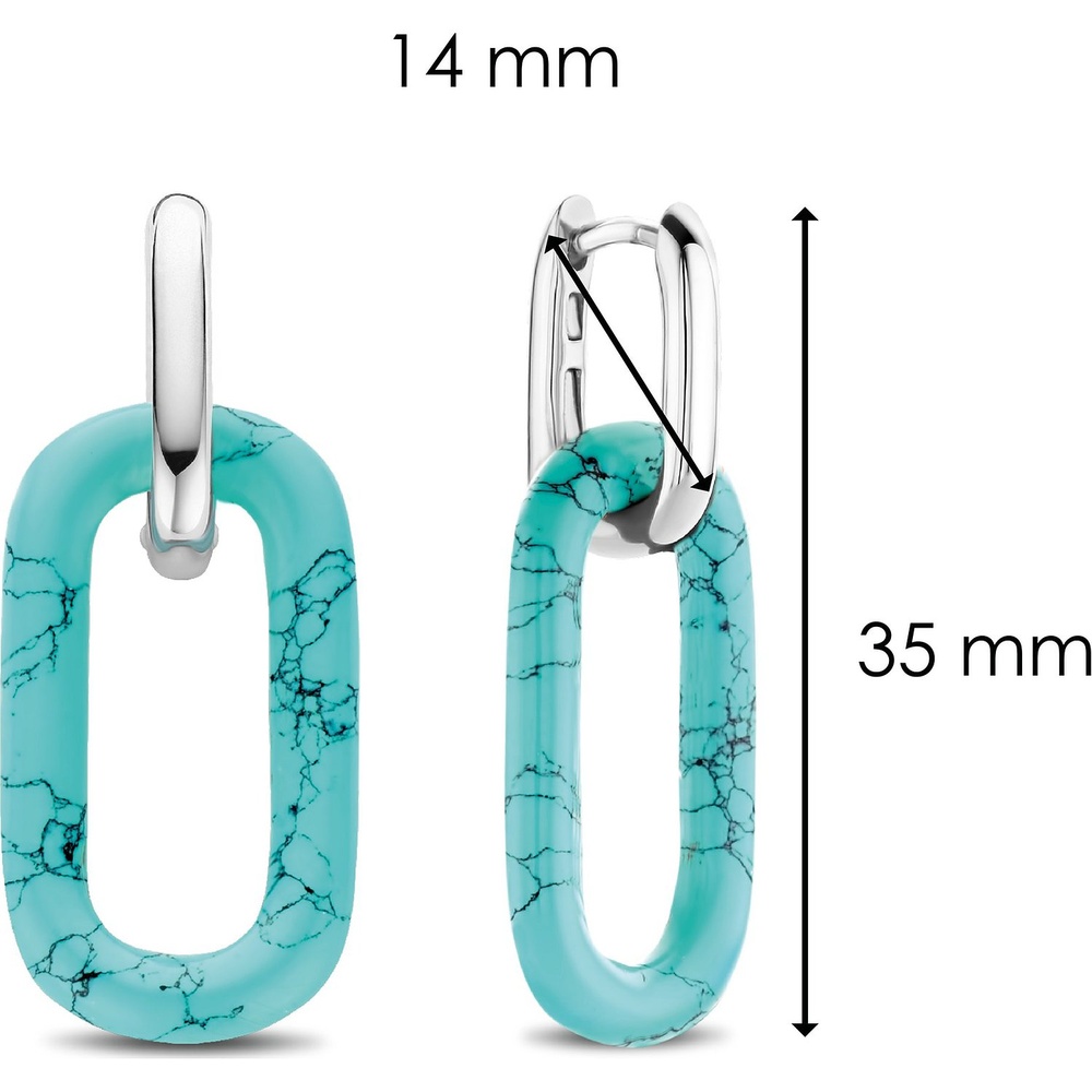 TI SENTO - Milano Boucles d'oreilles 925 Argent Boucles d'oreilles