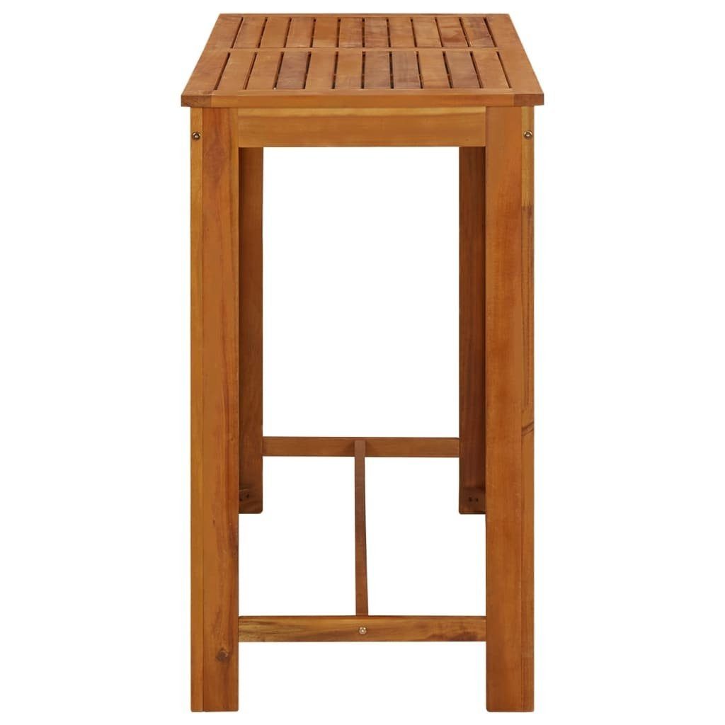 möbelando Stehtisch 295834 (LxBxH: 120x60x105 cm), aus Akazie in natur (geölt)