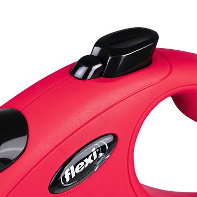 flexi New Classic Gurt-Leine L rot, 8 m