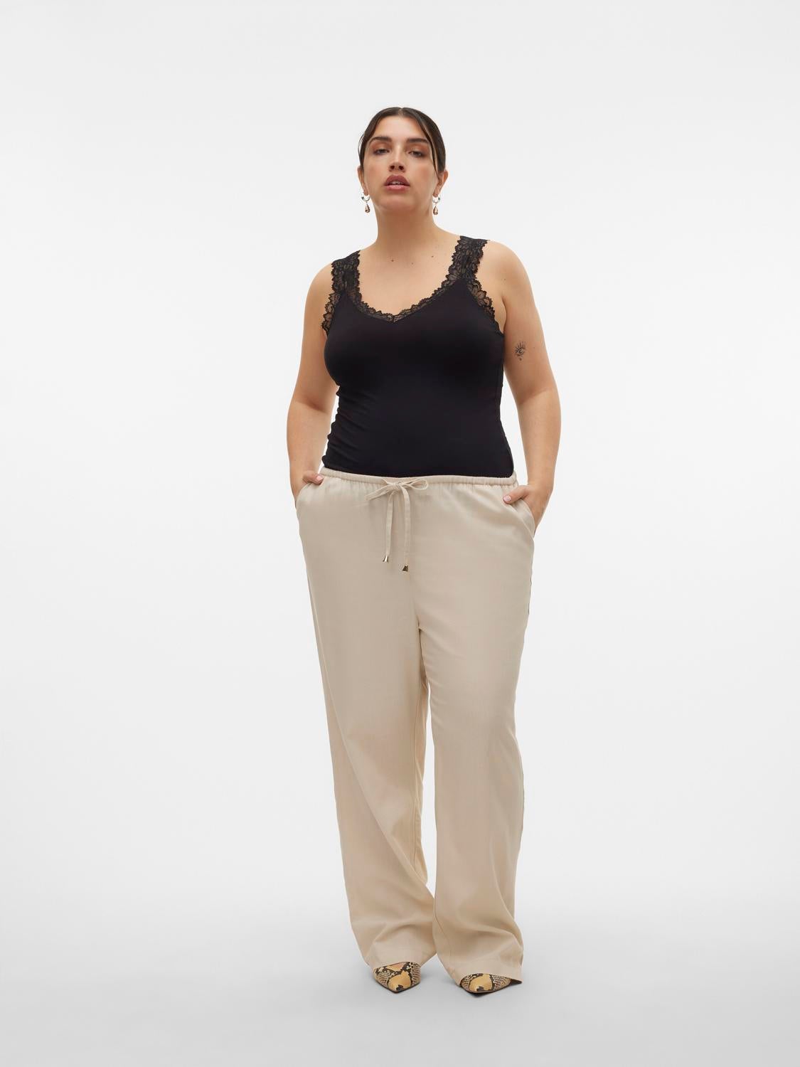 VMDINNA Mittlere Taille Hose