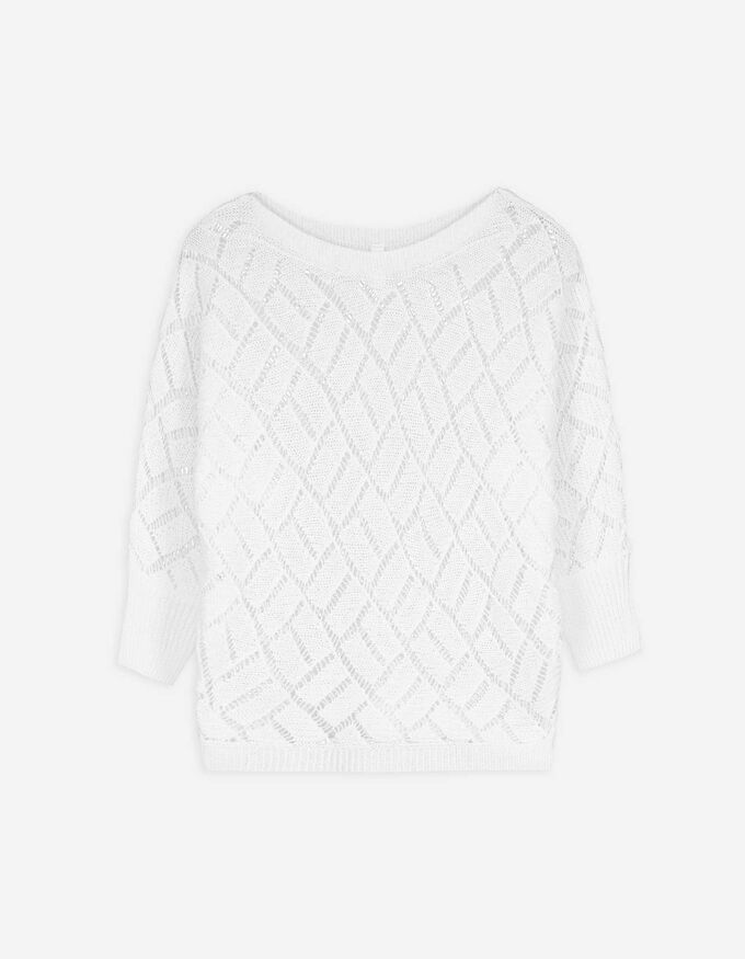 Strickpullover - Baumwoll-Mix