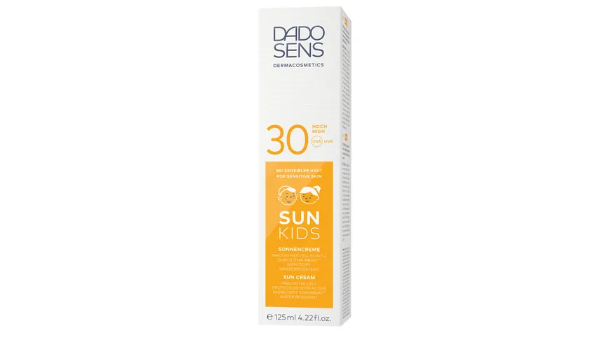 DADO SENS SUN Sonnencreme KIDS SPF 30 - bei sonnenempfindlicher Haut 125 ml