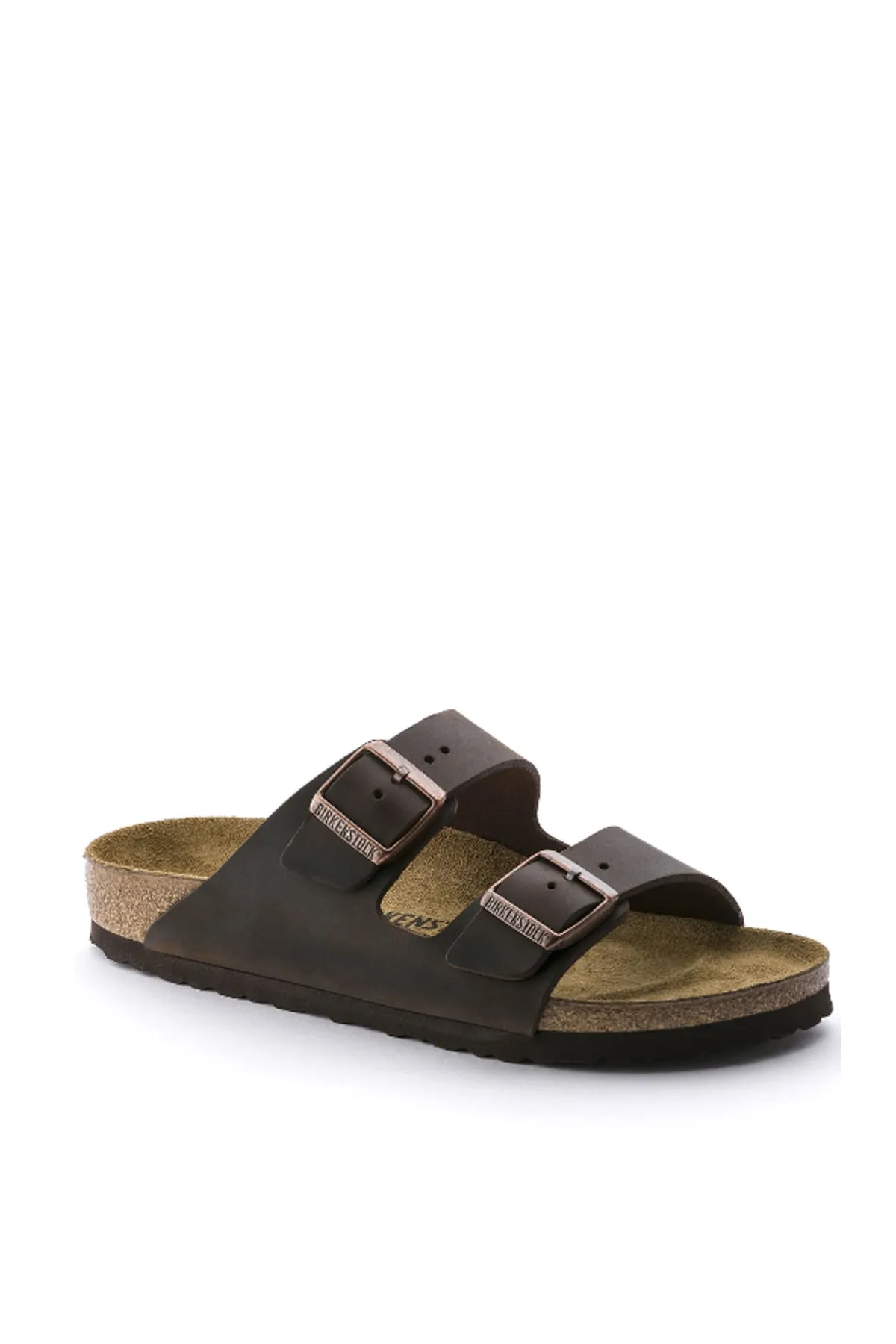 Birkenstock  Pantolette - Braun - Flacher Absatz