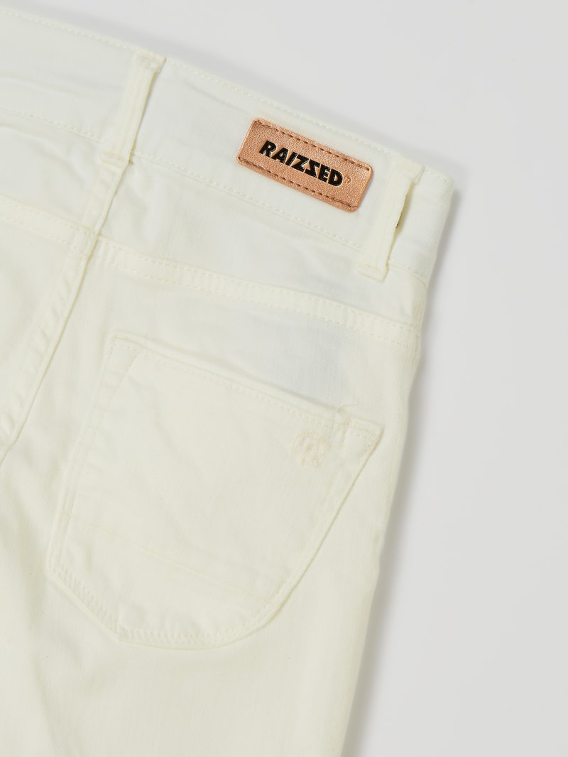 Super Skinny Fit Jeans mit Stretch-Anteil Modell 'Chelsea' in weiß
