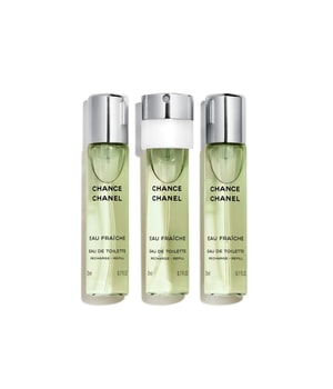 CHANEL CHANCE EAU FRAÎCHE NACHFÜLLUNG Eau de Toilette Twist and Spray-3x20 ml