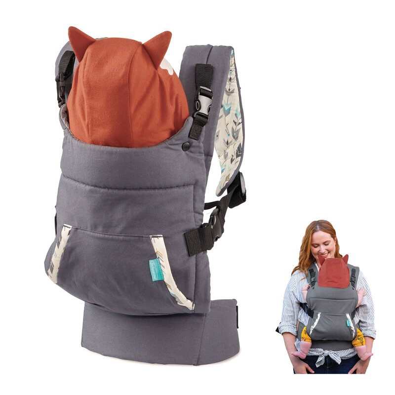 Porte-bébé Cuddle up gris Renard Infantino