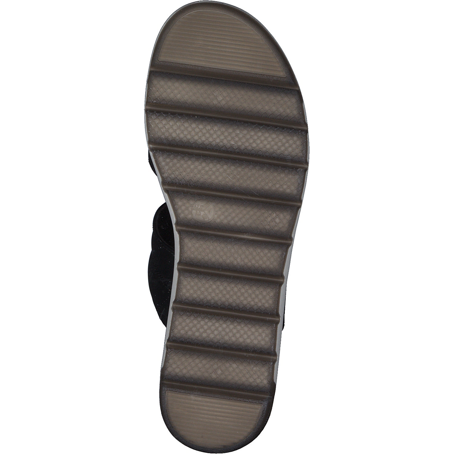 Jana Shoes 27261, Plateau-Pantoletten, Damen, black