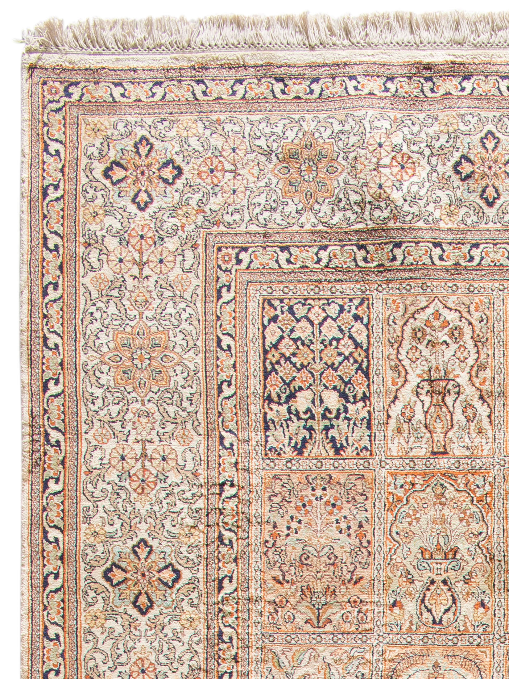 Kaschmir Seide 18/18 ca. 245 x 334 cm, Unikat / Einzelstück