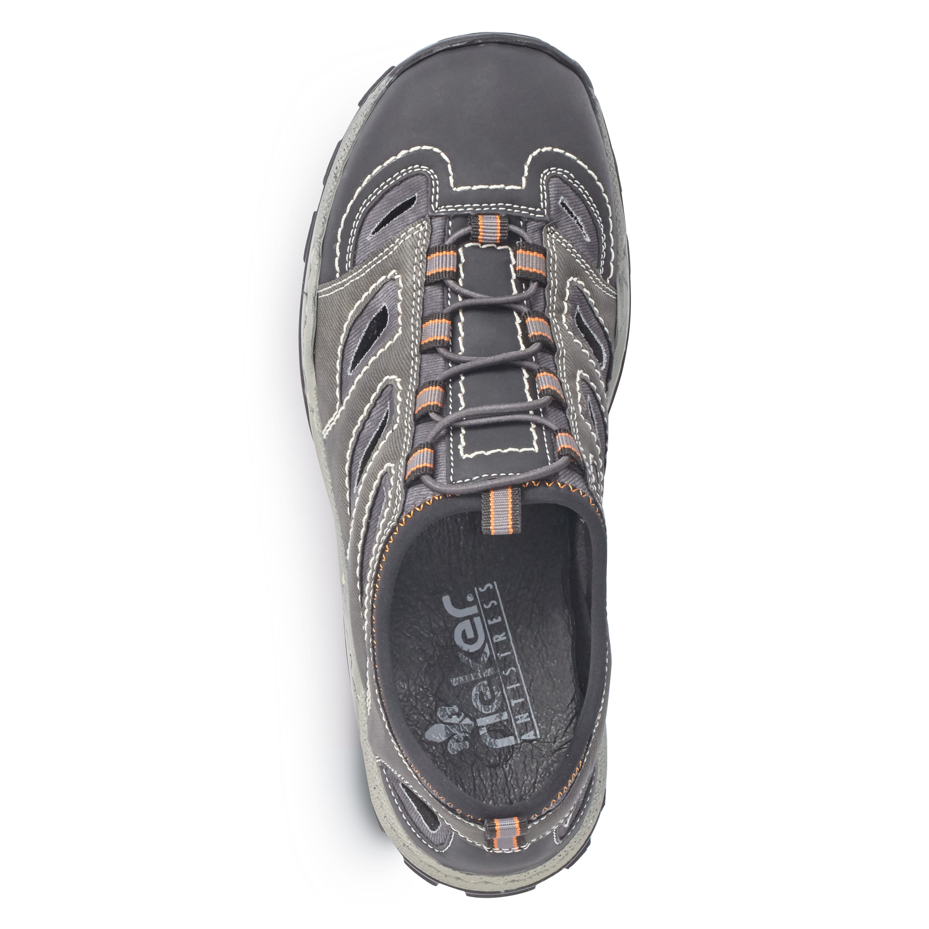 Rieker Herren Slipper granitgrau