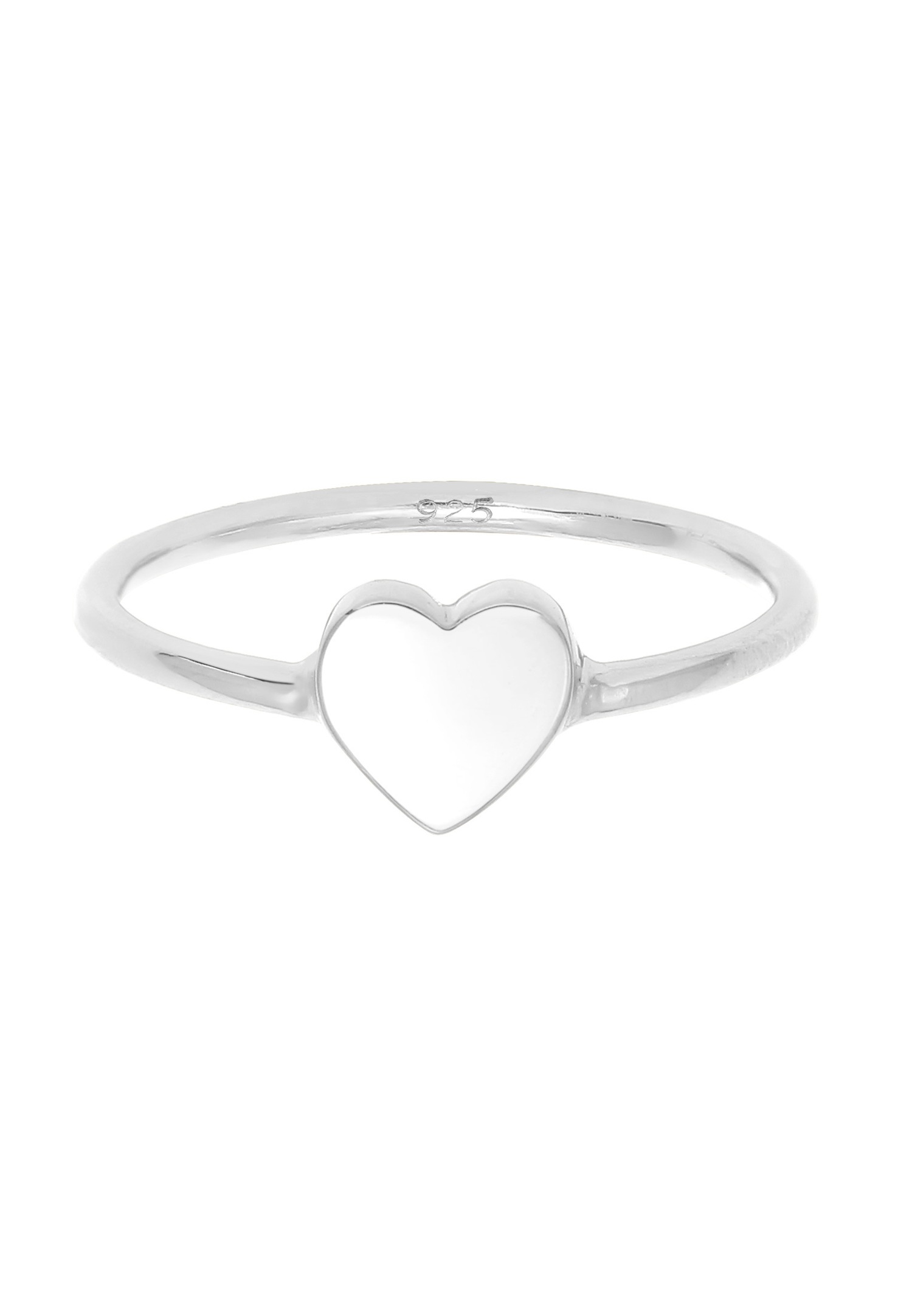 Colgante Elli para mujer con forma de corazón y filigrana en plata de ley 925.