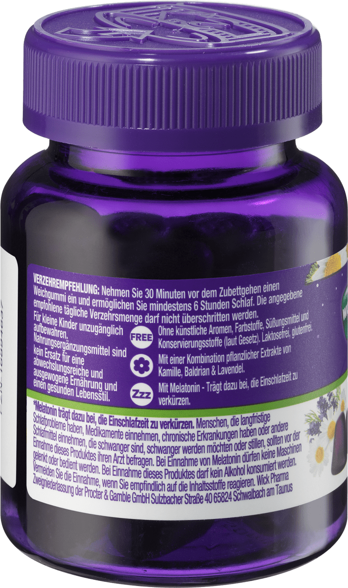 Weichgummis zzzQuil gute Nacht 30 Stück, 90 g