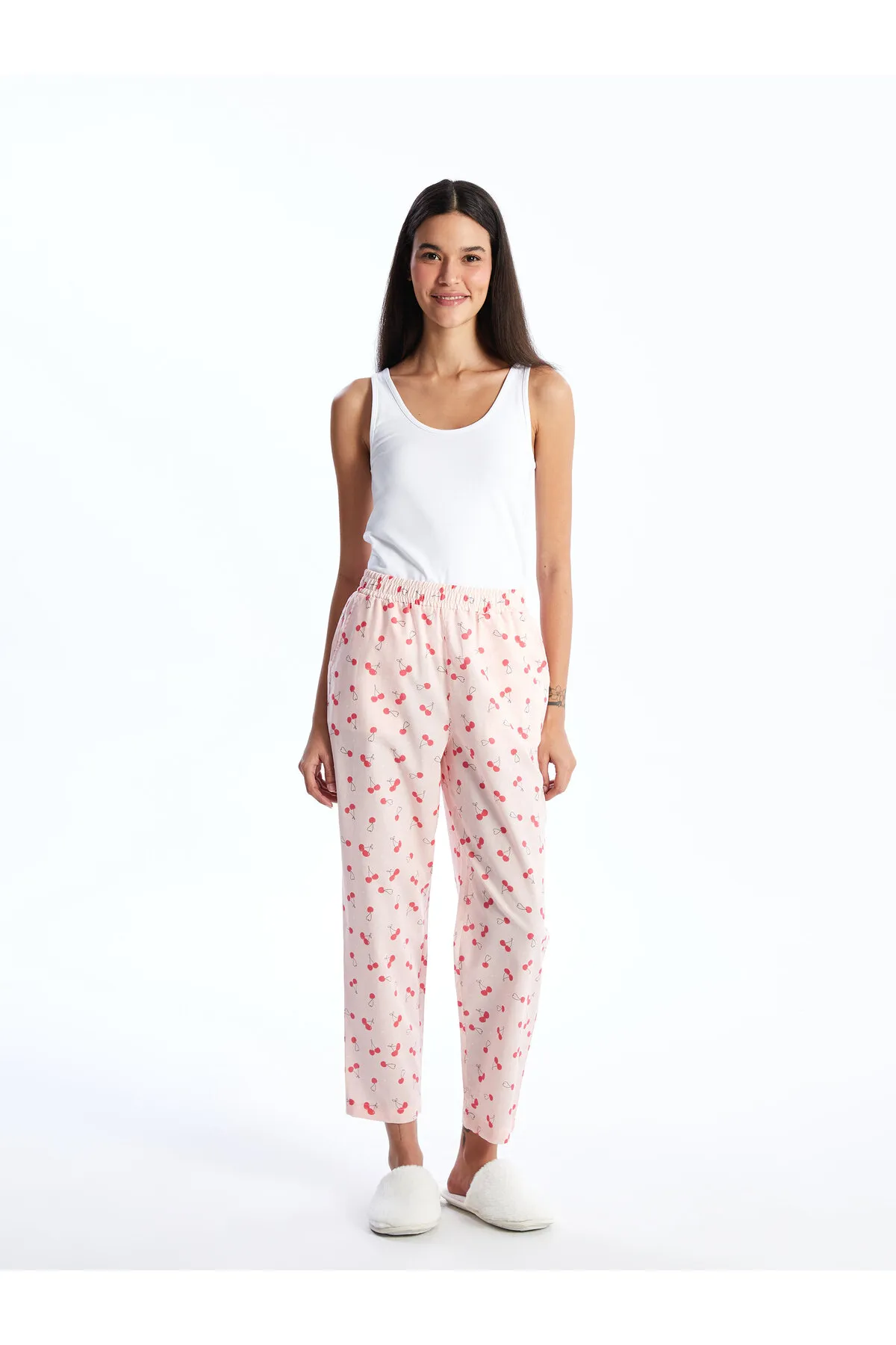 LC Waikiki  Pyjamahose - Rosa - Straight