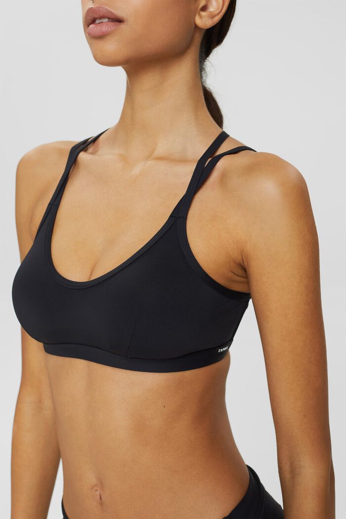 Recycelt: wattiertes Bustier-Top