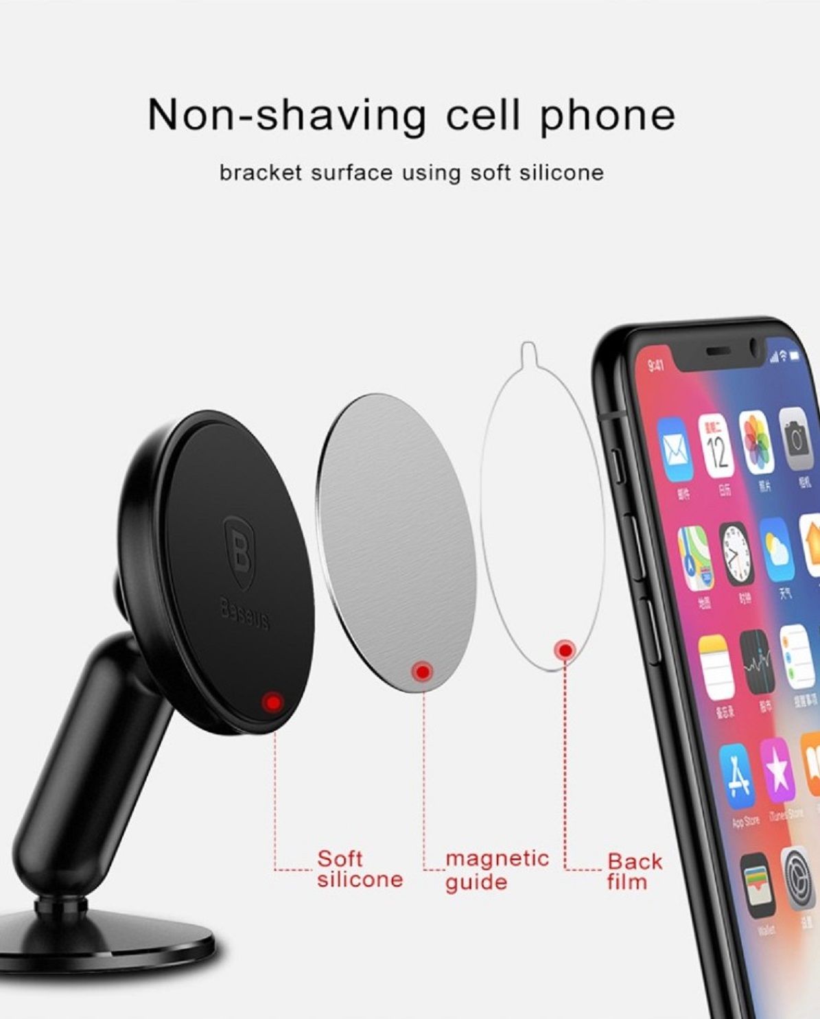 Baseus 360-Grad Strong Magnetic Dashboard Holder