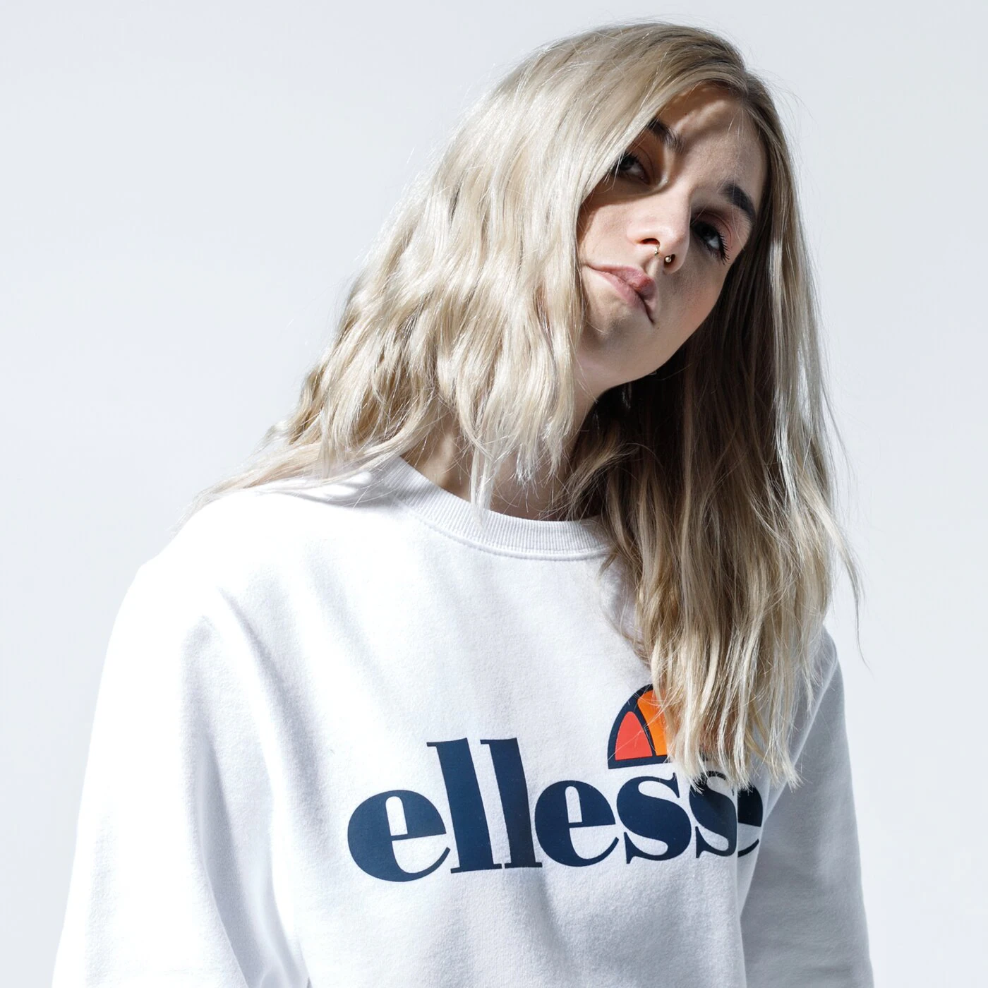 ELLESSE SWEATSHIRT AGATA WHT Weiß