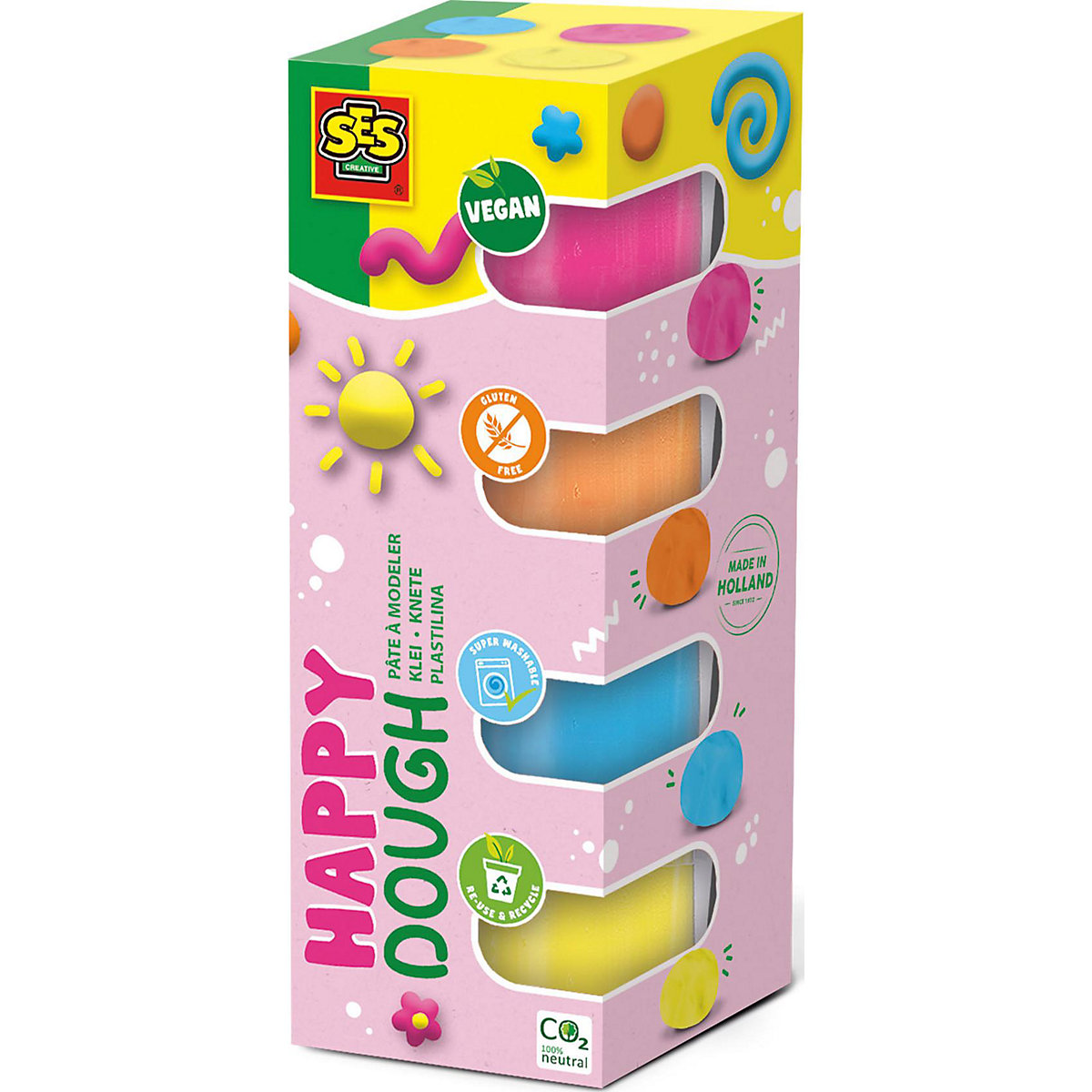 Feel good Knete - Happy (4x90gr)