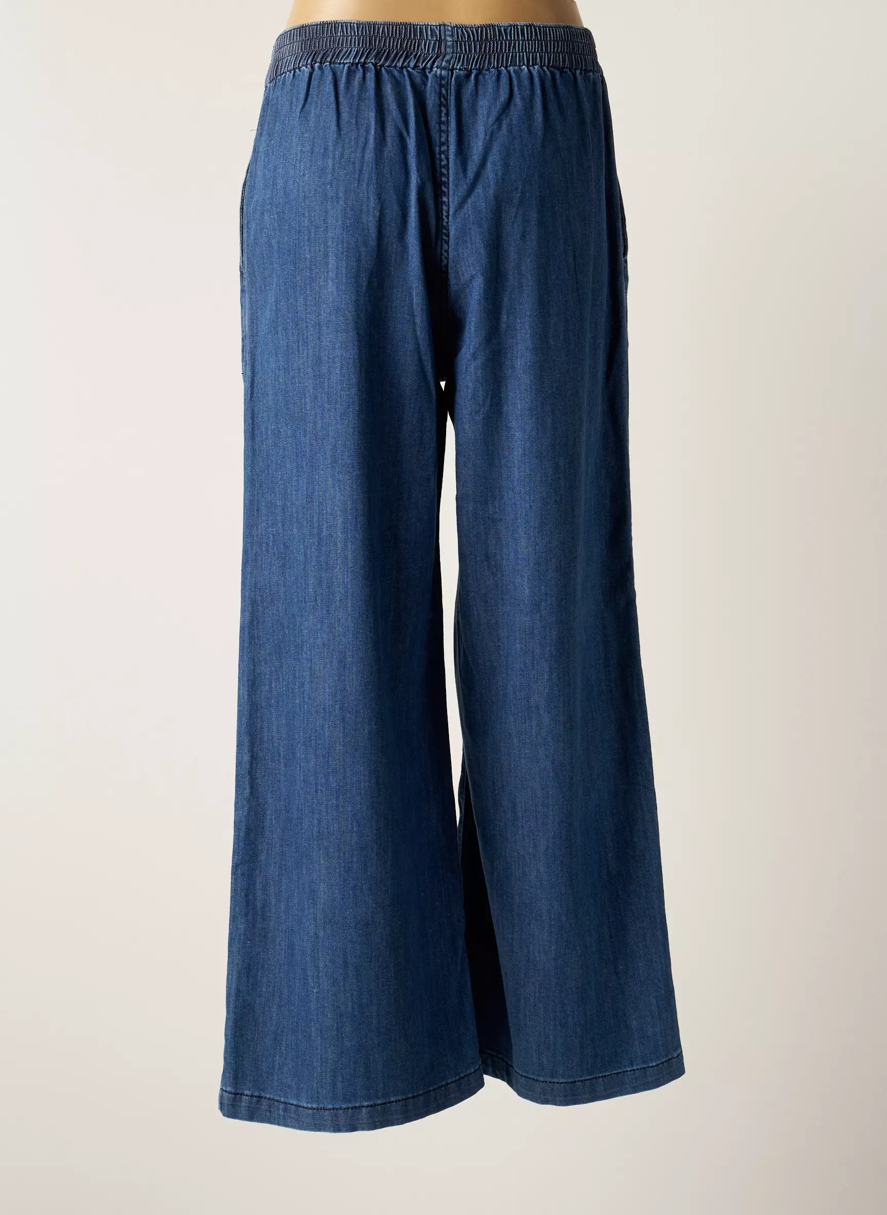 Suncoo Pantalons Larges Femme couleur bleu