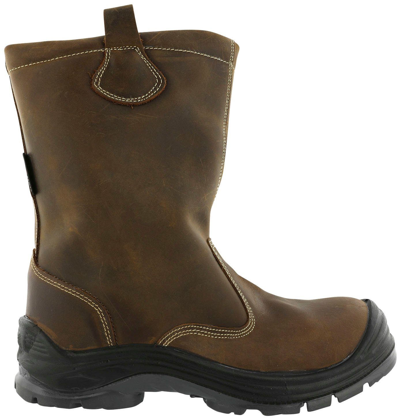 Herock Sicherheitsstiefel Winterstiefel der Sicherheitsklasse S3, gefüttert