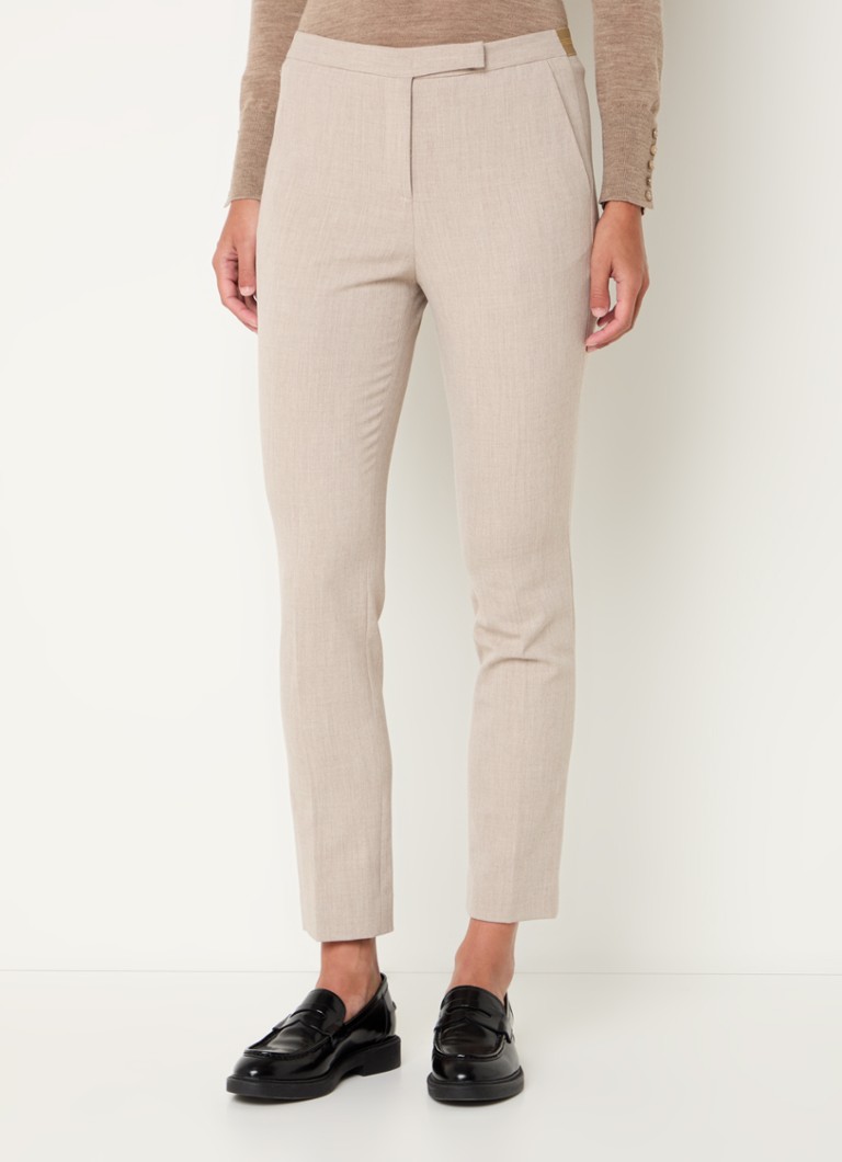 Calça Gerard Darel Nala de cintura alta e corte justo com bolsos laterais.