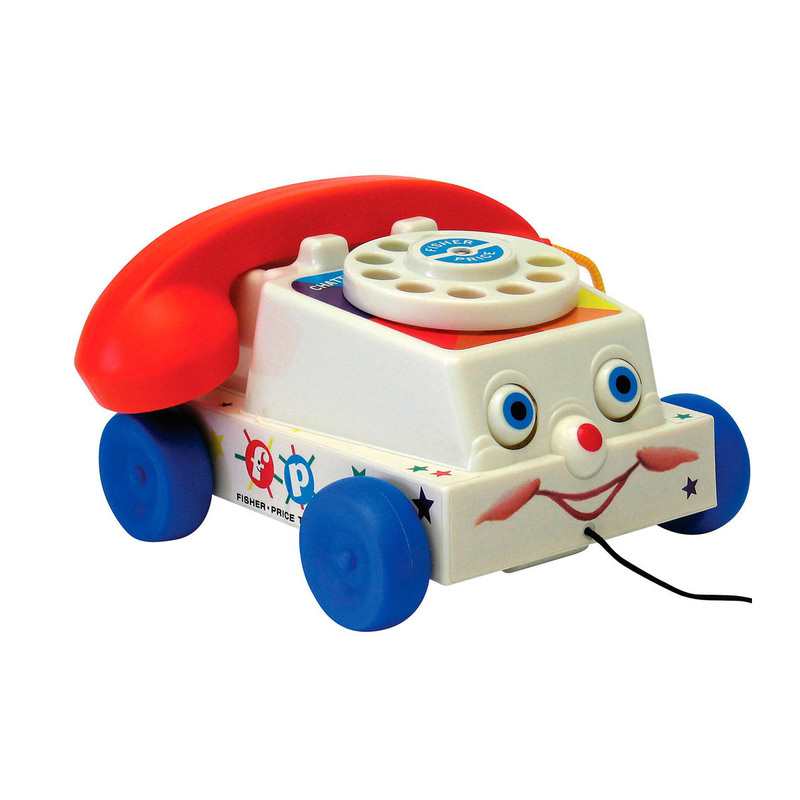 Téléphone à tirer vintage Fisher-Price