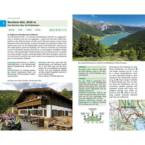 ALM- UND HÜTTENWANDERUNGEN SÜDTIROL WEST - Wanderführer